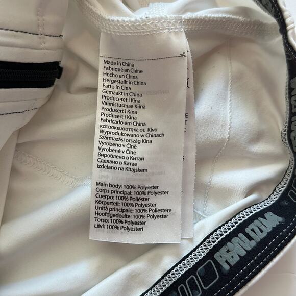 Pearl Izumi Elite Cycling Jersey 1121105 White Black Zip Front Back Pockets Sz M - Picture 14 of 15